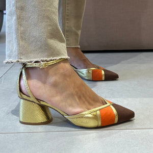 Scarpin Maria Marrom