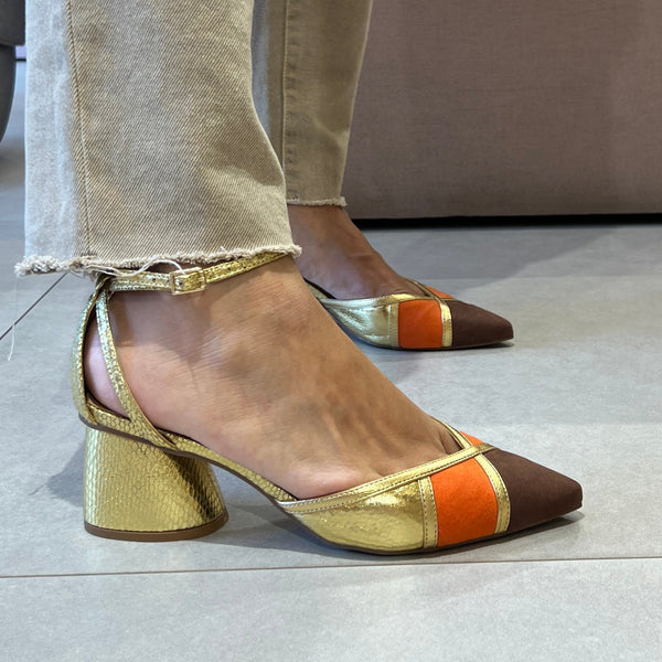 Scarpin Maria Marrom
