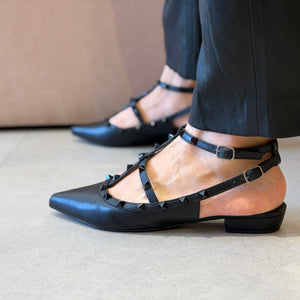 Sapatilha Mona Flat New Preto