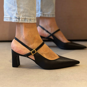 Scarpin Sania Preto
