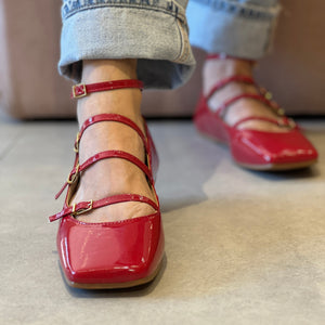 Sapatilhas Cassandra Vermelho