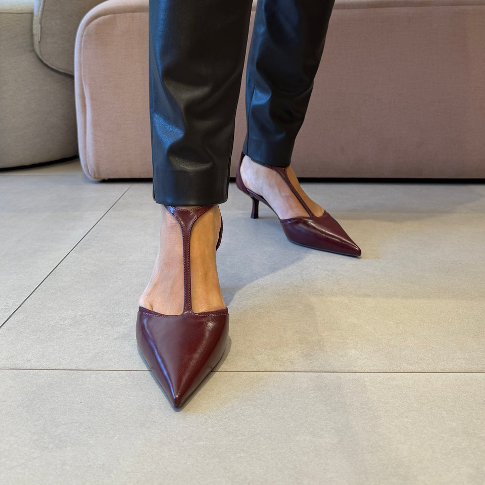 Scarpin Lucia Vinho