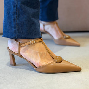 Scarpin Kiara New Capuccino