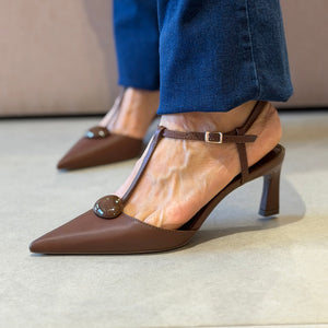 Scarpin Kiara New Marrom