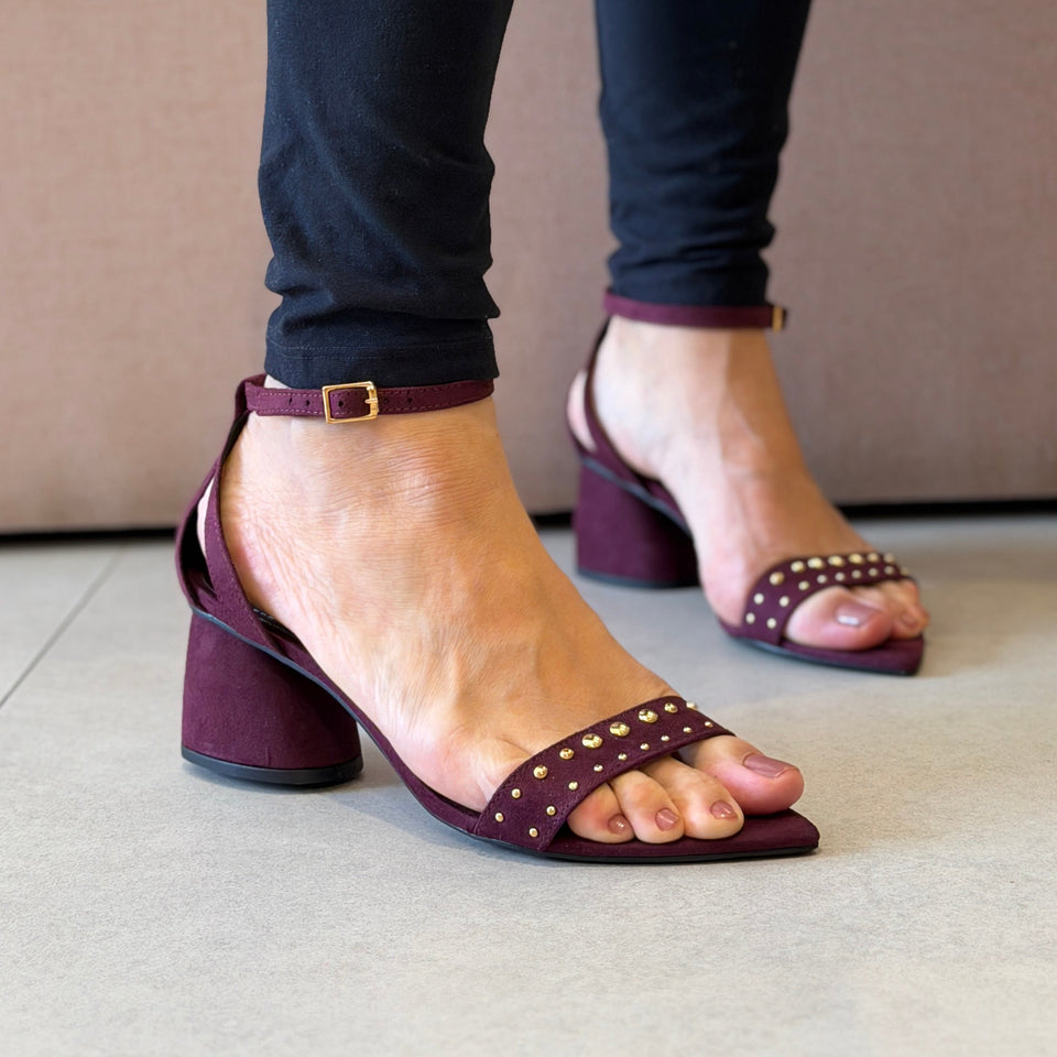 Sandália Tarsila Roxo