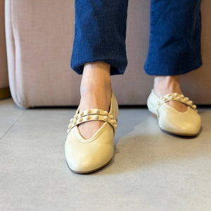 Sapatilha Baila New Creme