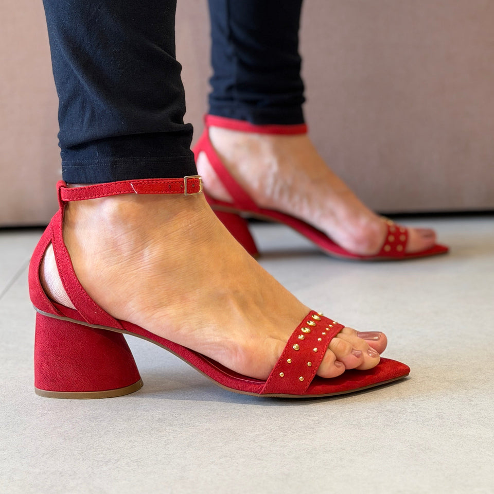 Sandália Tarsila Vermelho
