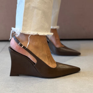 Scarpin Analu Marrom