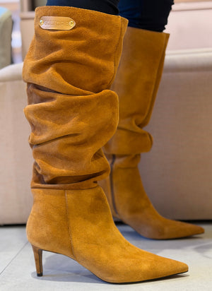 Bota Slouch Cam Caramelo