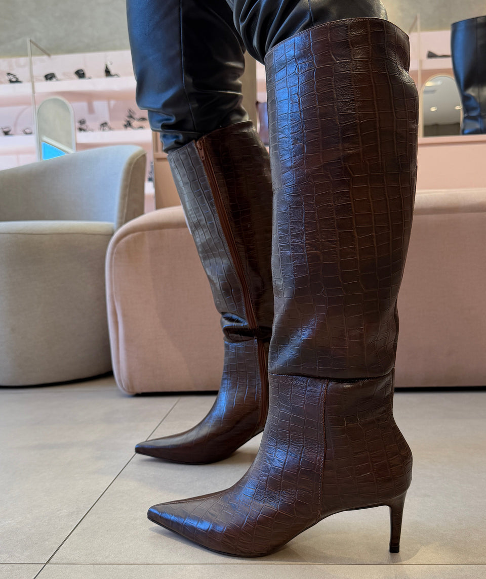 Bota Britney Marrom