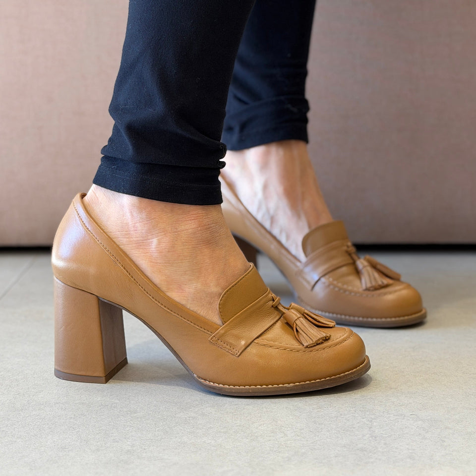 Scarpin Lohana Caramelo