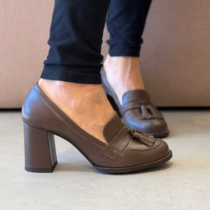 Scarpin Lohana Marrom