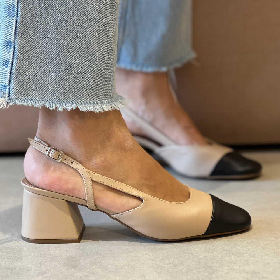 Scarpin Vonda 5 New Amendoa