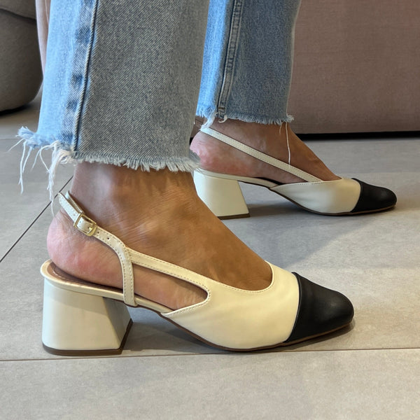 Scarpin Vonda 5 New Off White