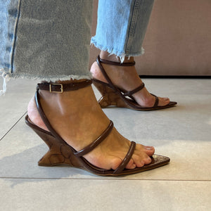 Sandália Kaia Marrom