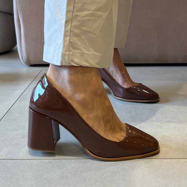 Scarpin Rosana Marrom