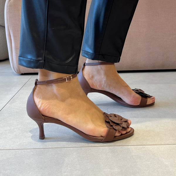 Sandália Cintia Marrom