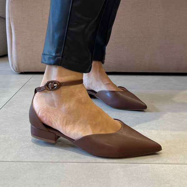 Sapatilha Keity Marrom