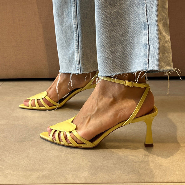 Sandália Leticia Pistache