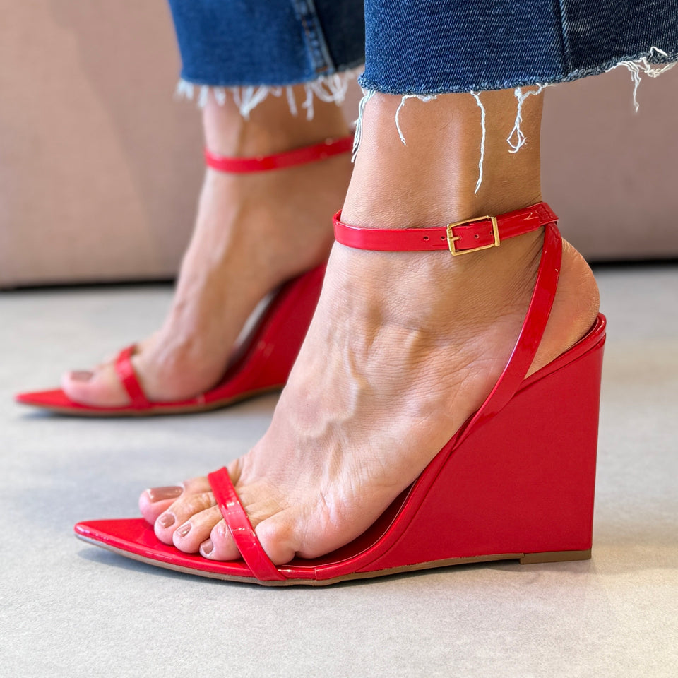 Sandália Graciela Vermelho