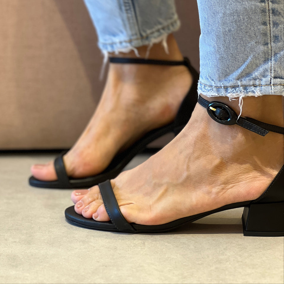 Sandália Wilda Low Preto
