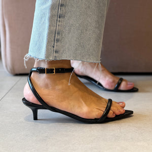 Sandália Winnie Low Preto