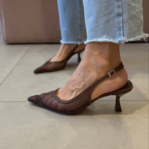 Scarpin Mariela New Marrom