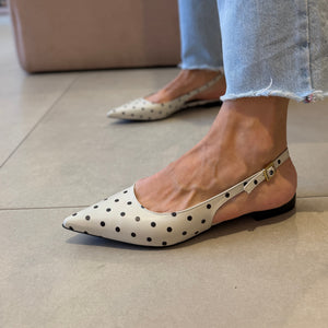 Sapatilha Leide Flat Off White