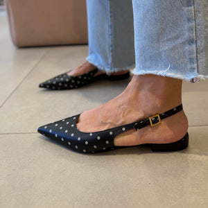 Sapatilha Leide Flat Preto