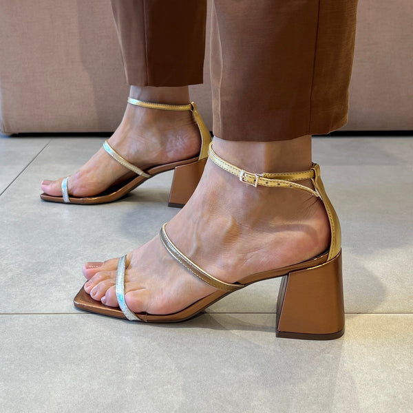 Sandália Livia Bronze