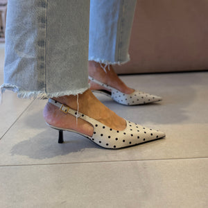 Scarpin Leide Off White