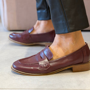 Mocassim Isabel Vinho