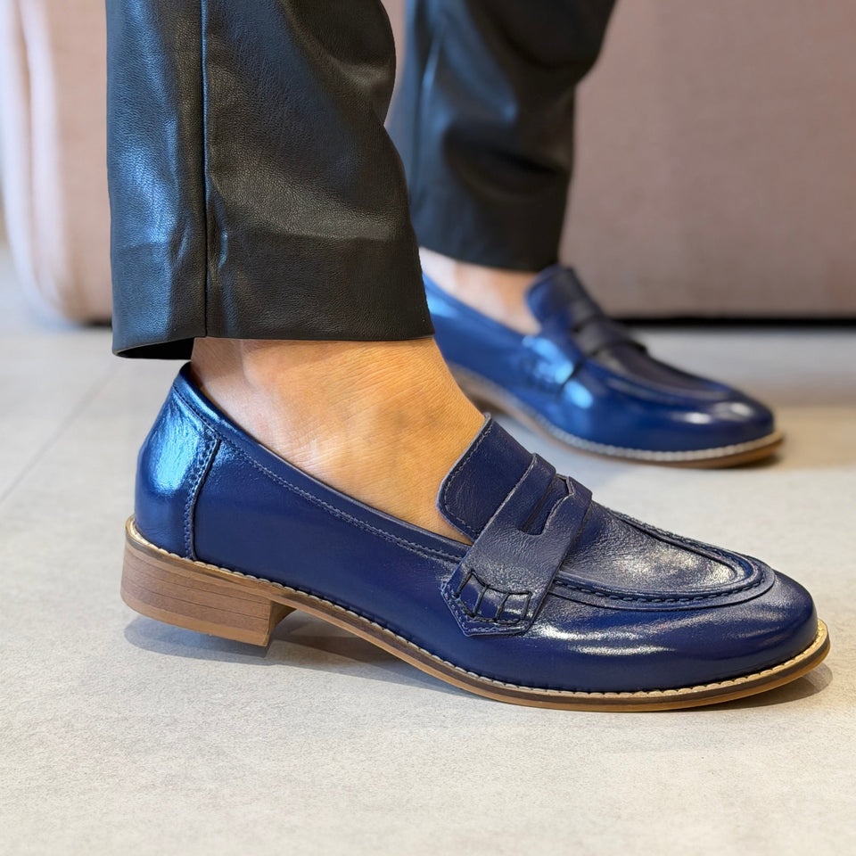 Mocassim Isabel Azul