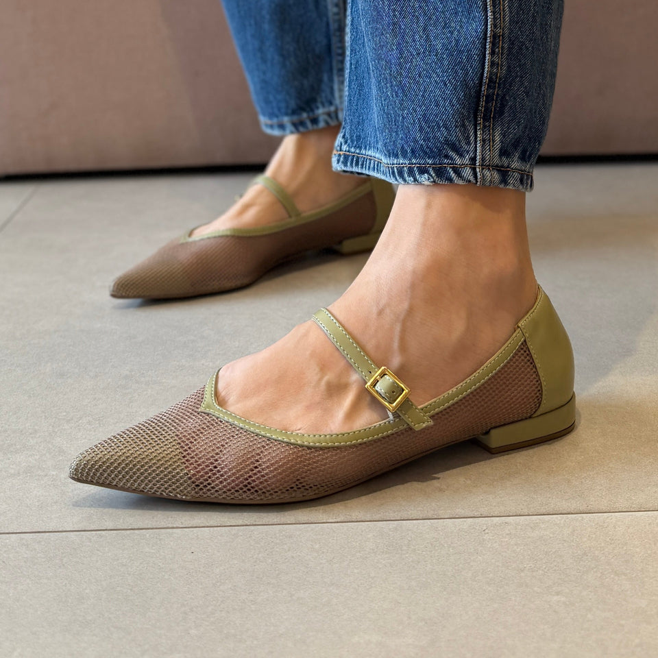 Sapatilha Mariela Flat Verde