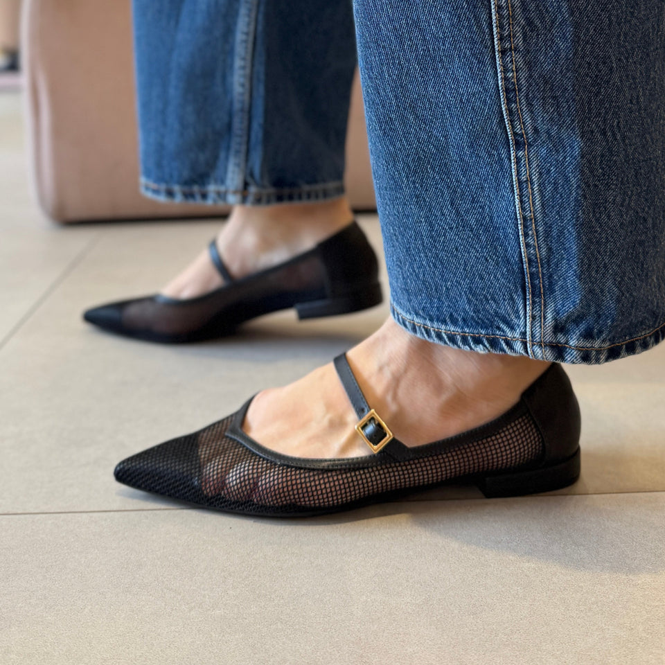 Sapatilha Mariela Flat Preto