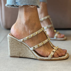 Sandálias Carolina Off White