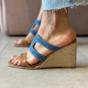 Sandálias Violeta Caramelo