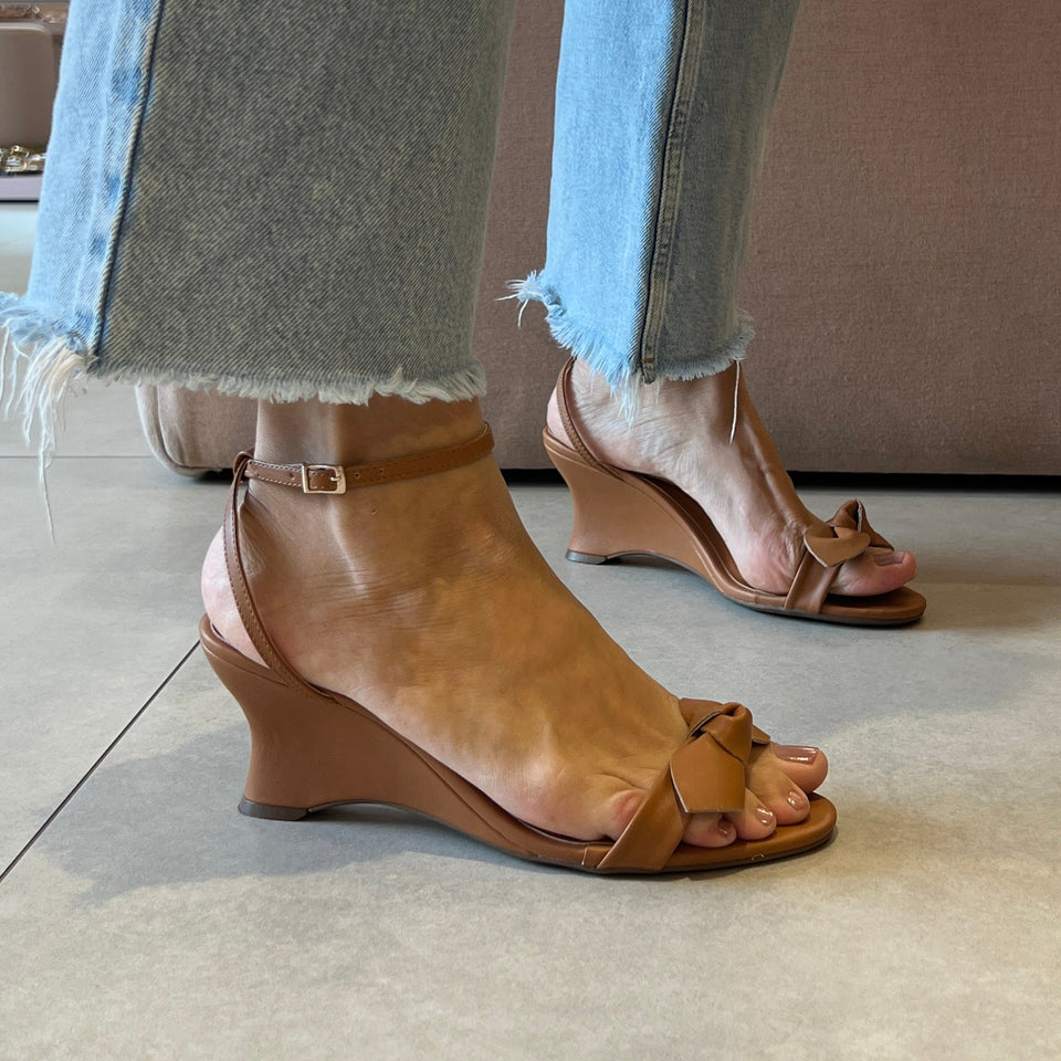 Sandália Joyce Caramelo