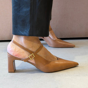 Scarpin Sania Capuccino