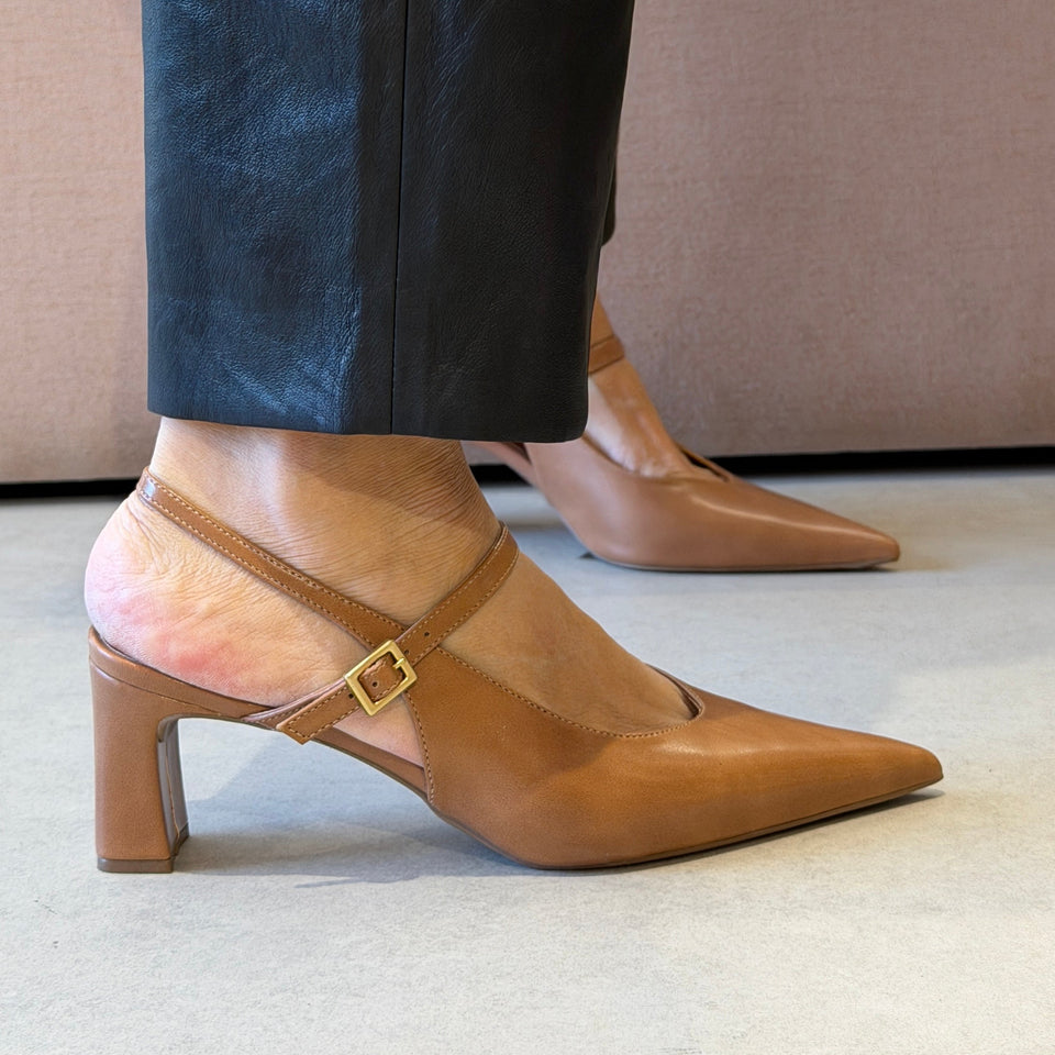 Scarpin Sania Capuccino