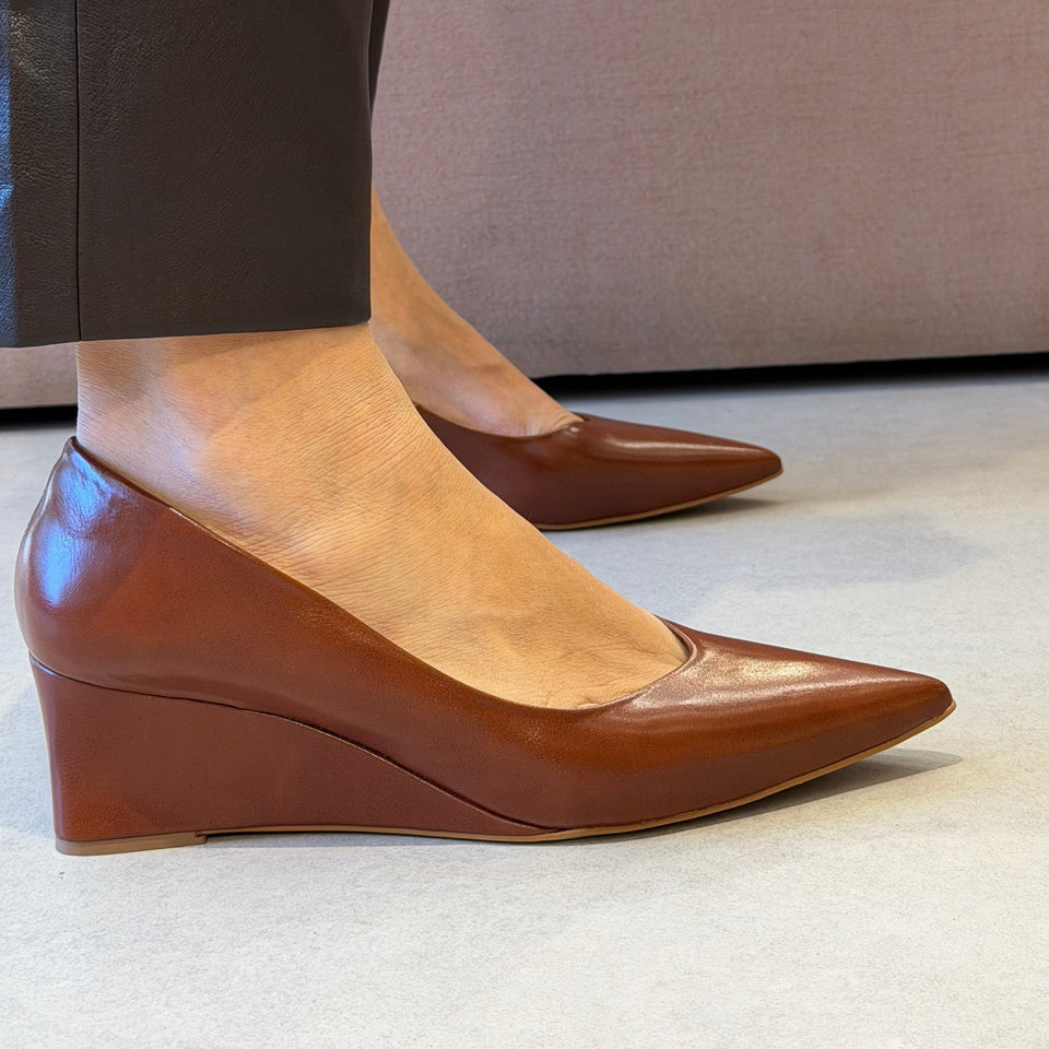 Scarpin Telma Whisky