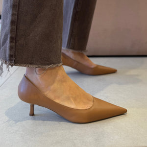 Scarpin Geeh Capuccino