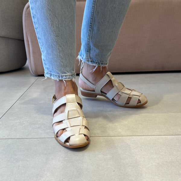 Sandália Lurdes Off White