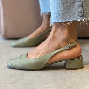 Scarpin Luiza 3 Oliva