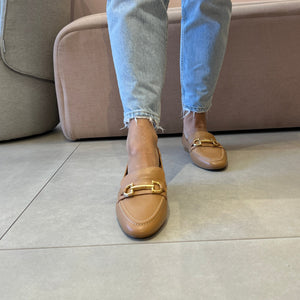 Mocassim Rafaela Caramelo