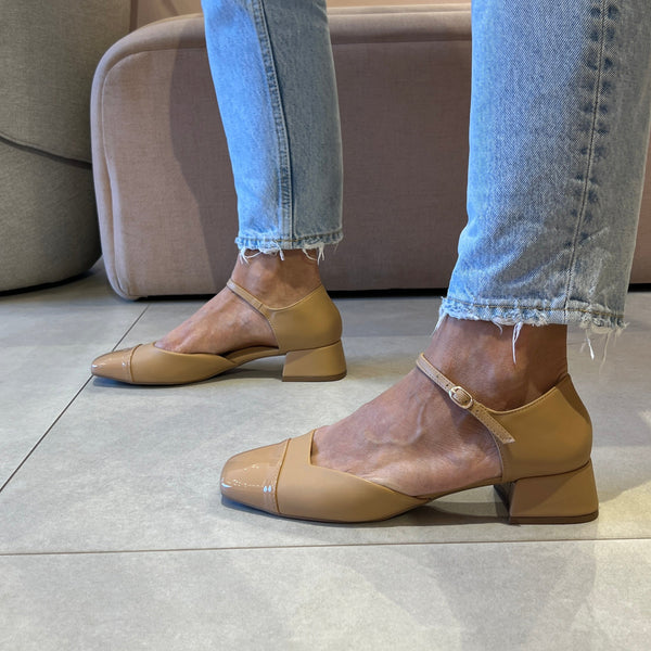 Scarpin Lorena Bege