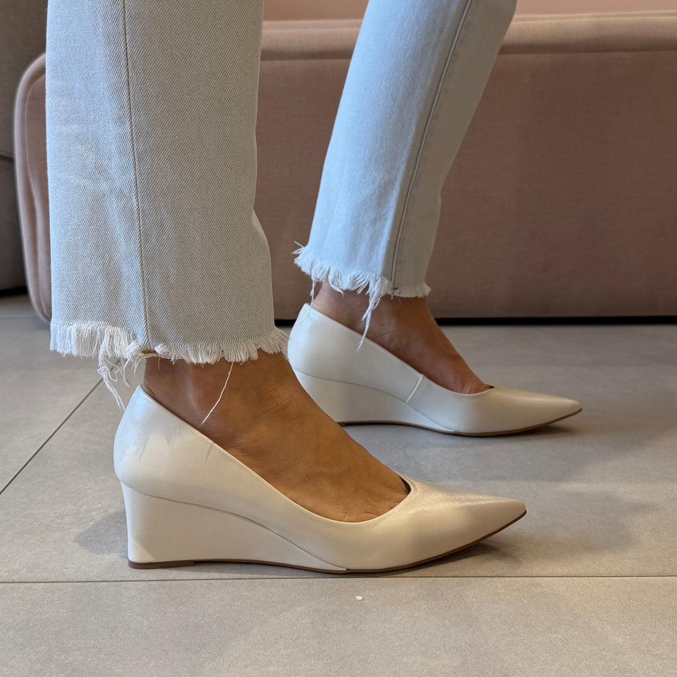 Scarpin Telma Off White