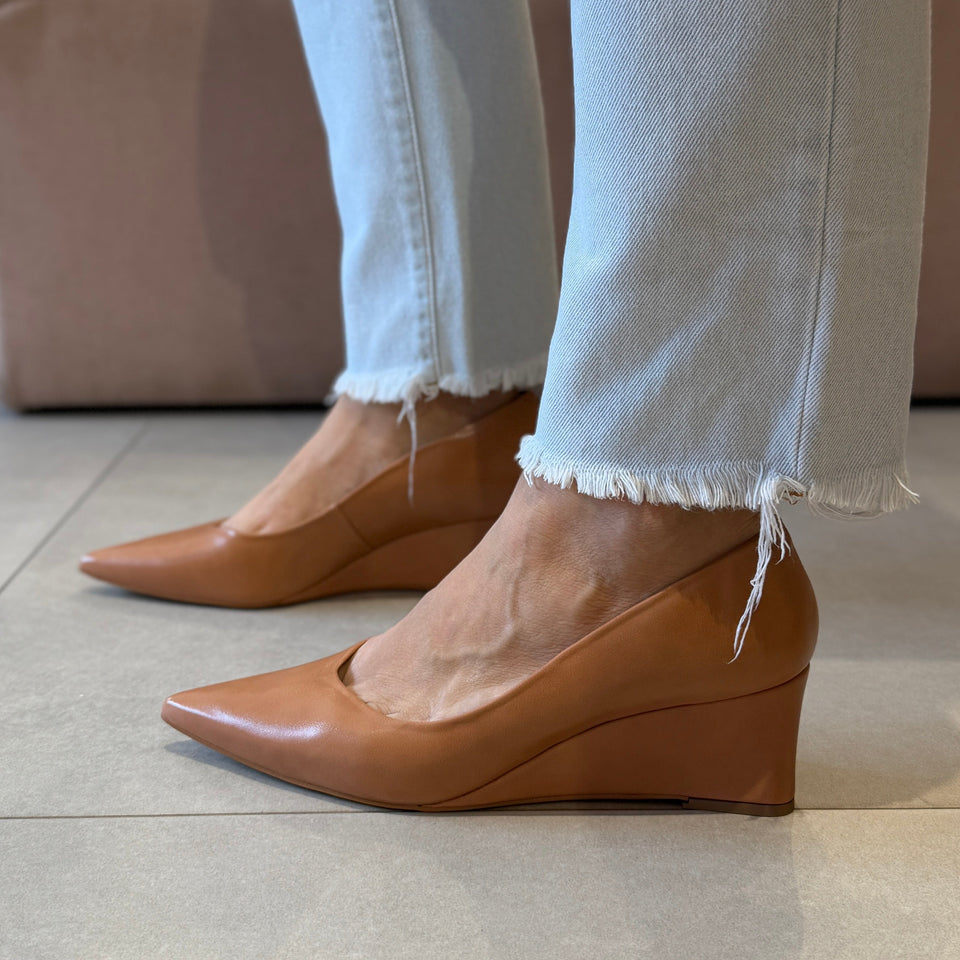 Scarpin Telma Caramelo