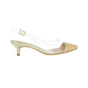 Scarpin Leslie Dourado