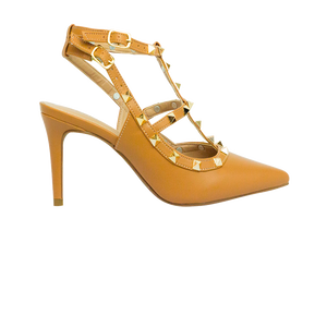 Scarpin Mona 8 Caramelo